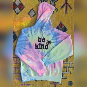 Be Nice - Tie Dye Hoodie